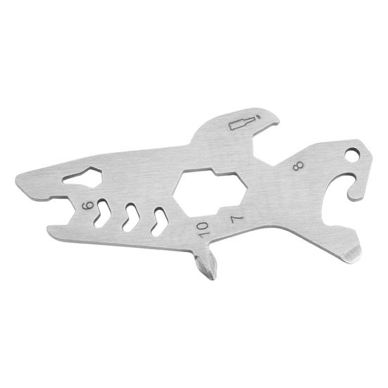 Outdoor Bottle Opener Portable Wear-resistant Outdoor Gear EDC Keychain Multi-Tool Wrench for Daily Use