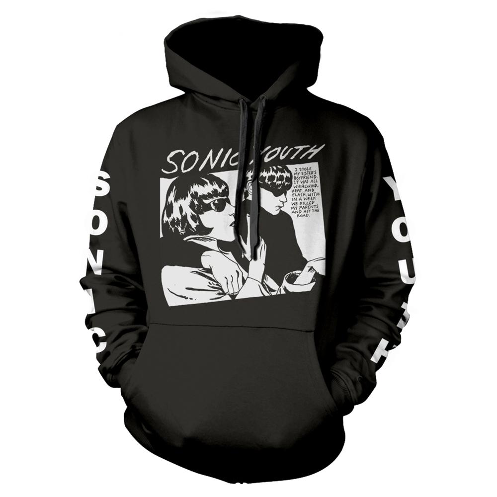 Sonic Youth Unisex Adult Goo Album Branded Sleeve Hoodie