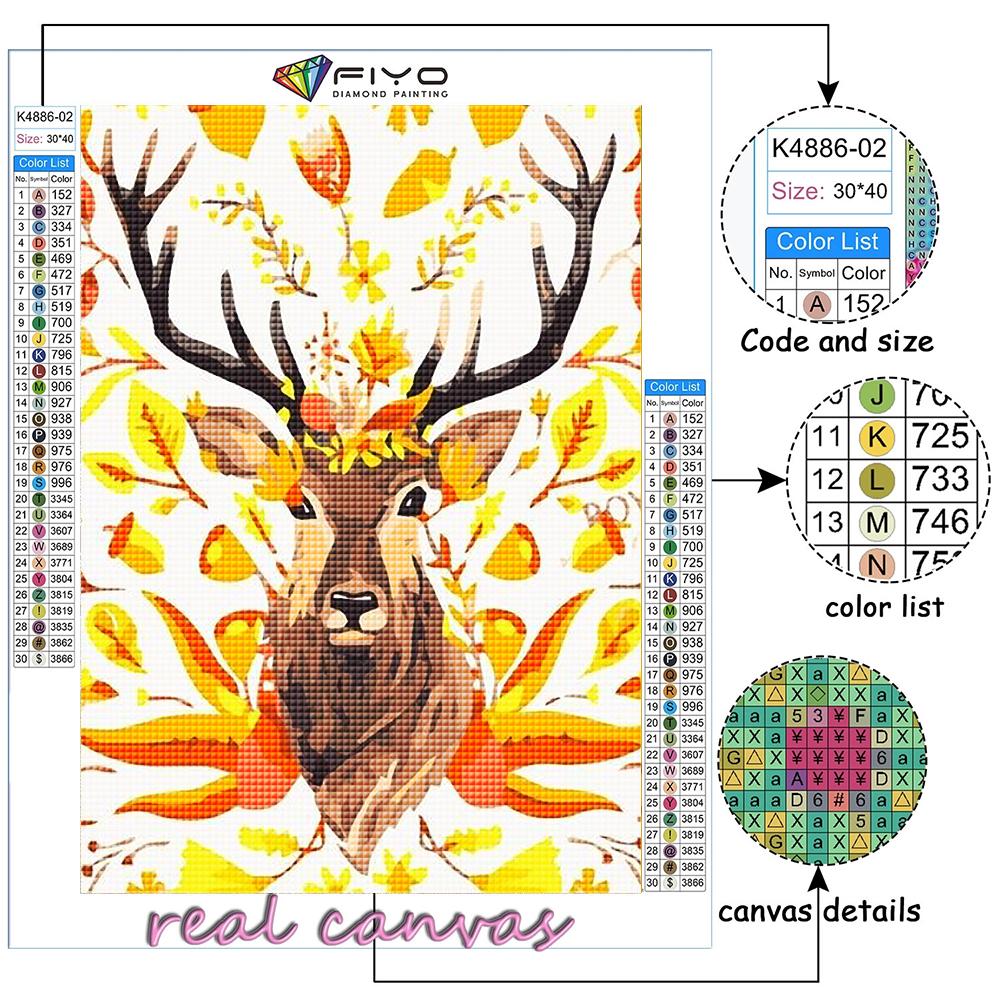 Популярная 5D Diy вышивка крестиком красочная картина с изображением оленя полная дрель набор для вышивки крестиком настенная наклейка домашний декор