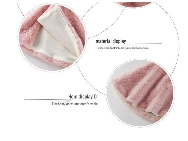 Детская непродуваемая флисовая накидка-шаль – Утепленная осенне-зимняя верхняя одежда