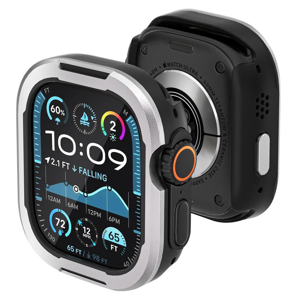 Armor Metal Case For Ultra 2 10 9 8 7 6 5 Drop Resistant Protect Cover For iWatch 40mm 41mm 42mm 44mm 45mm 46mm 49mm