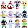 Undertale Character Plush Toy Soft Stuffed Animal Pillow Cartoon Doll Kids Birthday Gift Game Merchandise