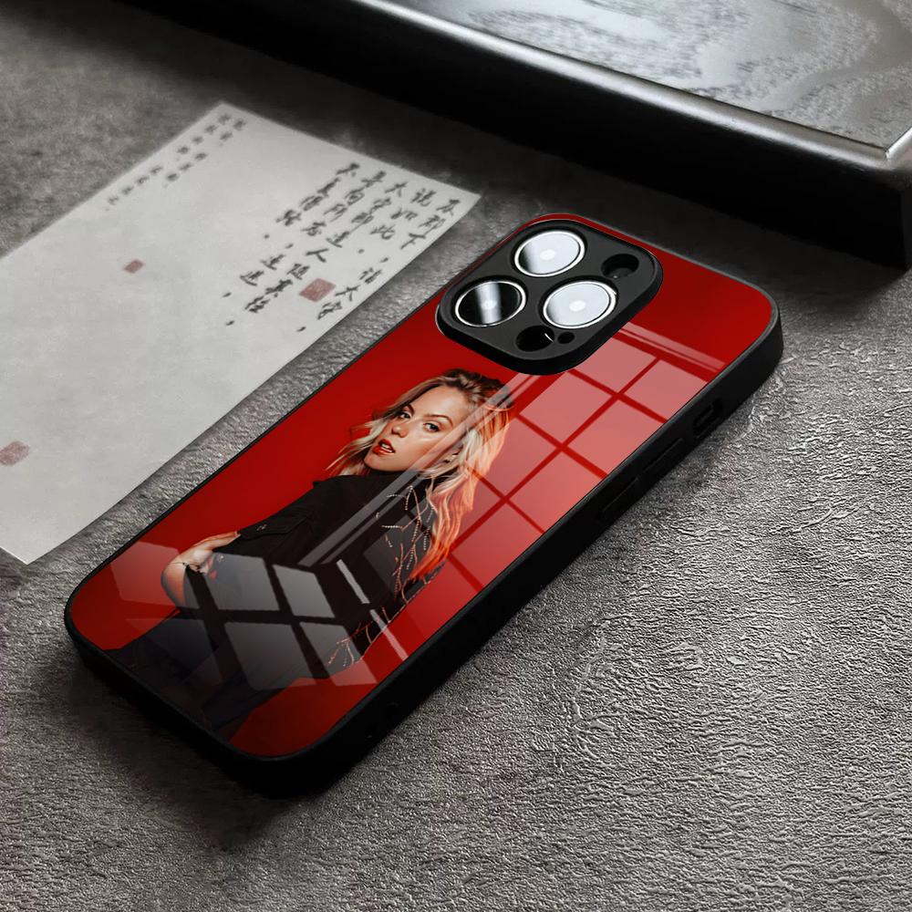 R-Renee Rapp Певица Актриса Чехол для Телефона Для IPhone 17 Pro Max 14 Pro 15 12 11 13 Mini X XR XS 16 Plus SE Стеклянная Крышка
