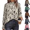 Fall And Winter Long-sleeved Half-high Collar Pullover Versatile Women's Clothing Inner Wear Outer Wear Shirt Women