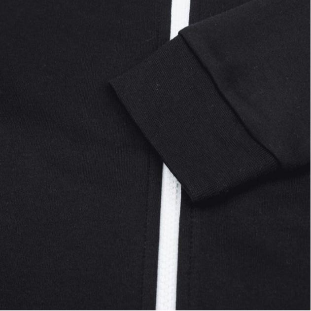 Adidas Printed Logo V-Neck Raglan Long Sleeve Jacket Women Jacket Black DM7333