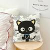 Милый мультяшный арт Чиби Кот C-Chococat Sro Комфорт Мягкий Подушка для дома Наволочка для дивана Гостиной Кровати Домашний декор Защитные чехлы