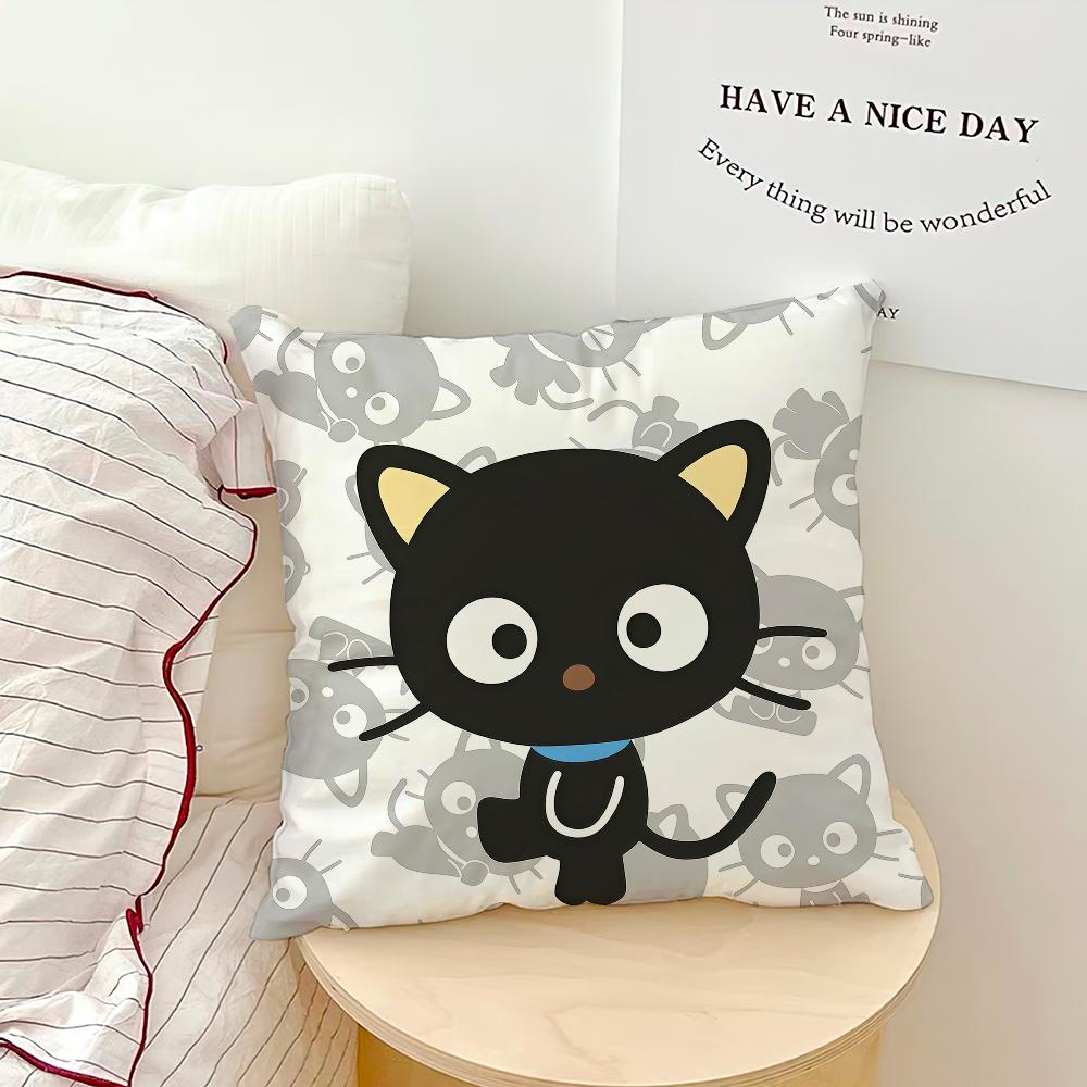 Милый мультяшный арт Чиби Кот C-Chococat Sro Комфорт Мягкий Подушка для дома Наволочка для дивана Гостиной Кровати Домашний декор Защитные чехлы