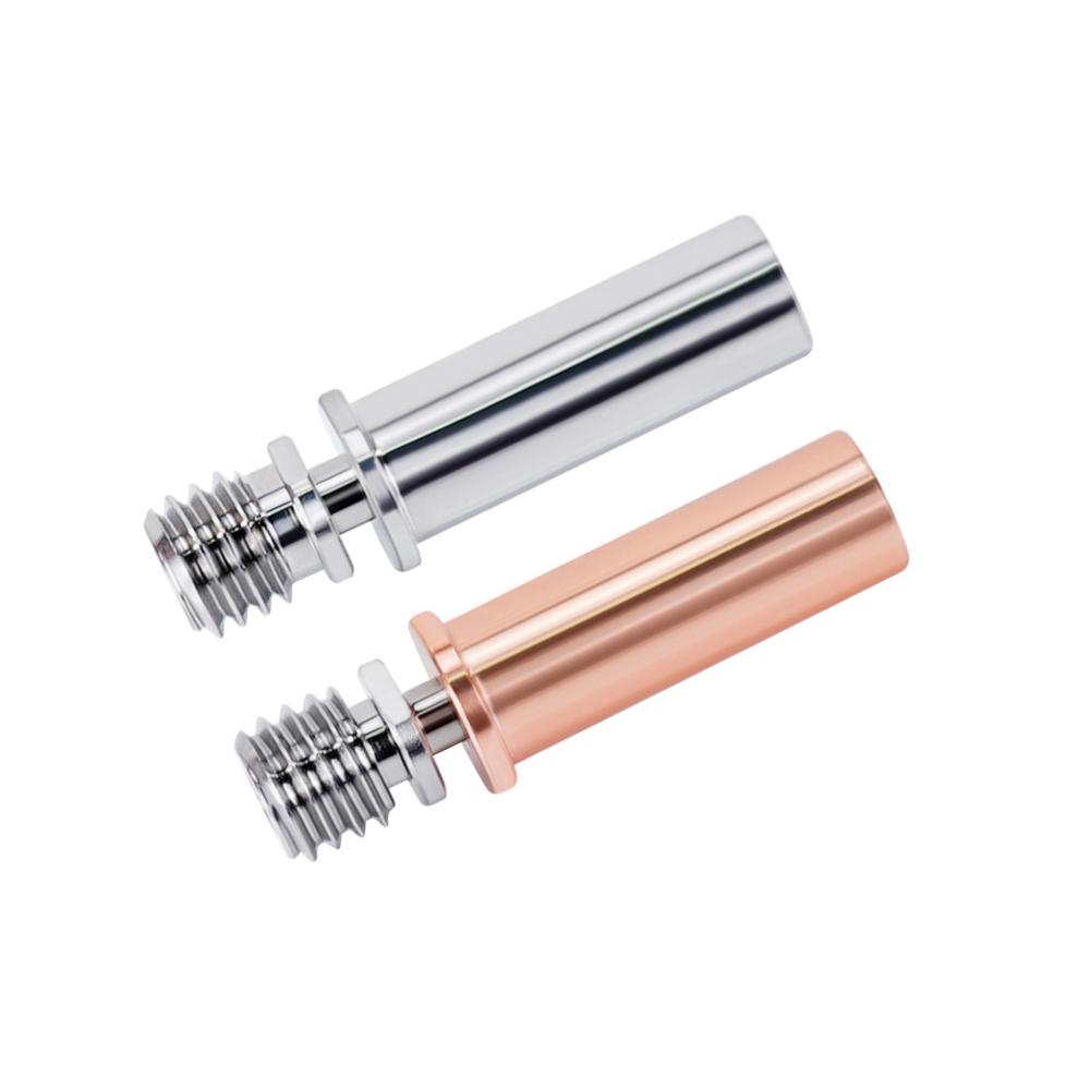 Top Quality V5 Throat Titanium Alloy Copper Throats V5 Bi-Metal Heatbreak For ANYCUBIC Mega Vyper Chiron Hotend Extruder
