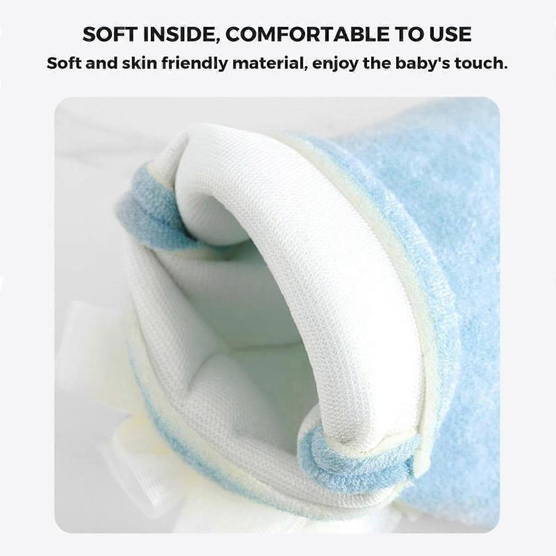 Bath Scrubber for Kids,Bath Scrubber Body Wash Towel | Gentle Kid Body Wash Sponge, Children's Body Wash Sponge