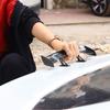 1 шт. Универсальный автомобильный мини-спойлер, заднее крыло, карбоновое волокно, задние крылья, модель, автостайлинг, украшение, внешние аксессуары для автомобиля