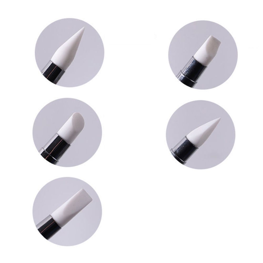 Modeling Silicone Dotting Nail Art Sculpting Tool Pottery Clay Brush