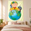 Caillou Tapestry highquality for decorating living room bedroom dorm walls ideal as bedroom wallart orholiday gift