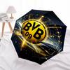 1pc B-BVB Umbrella, Sun Protection, And UV Shielding. It Has Eight Sturdy Ribs for Outdoor Use And Perfect As a Holiday Gift