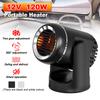 Car Mounted Heater, Dual-purpose Electric Heater for Both Cooling and Heating, 360 Degree Rotation