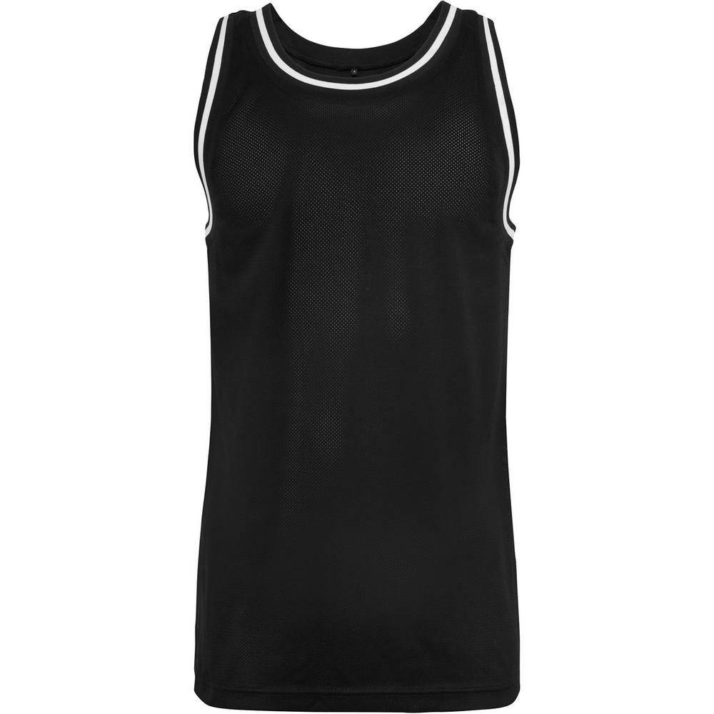Build Your Brand Mens Mesh Tank Top