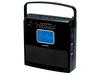 Koizumi CD Radio Wide FM Compatible Alarm Function Portable Compact Black AM/FM SAD-4707/K