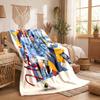 Erling Haaland Print Flannel Blanket Soft Warm Sofa Bed Throw Blanket For Home Office Bedroom