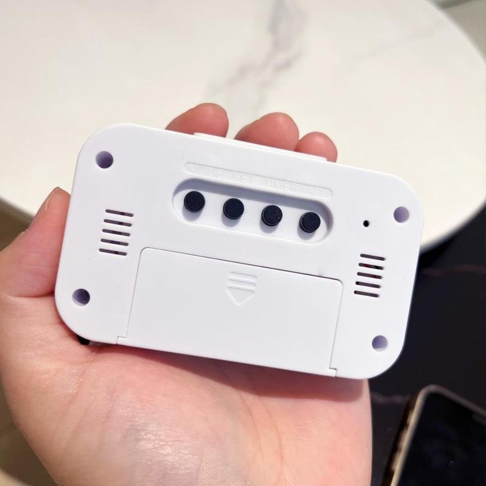 Led Light LED Digital Clock LCD Display Smart Digital Alarm Clock Bedside Table Clock  Home Decor