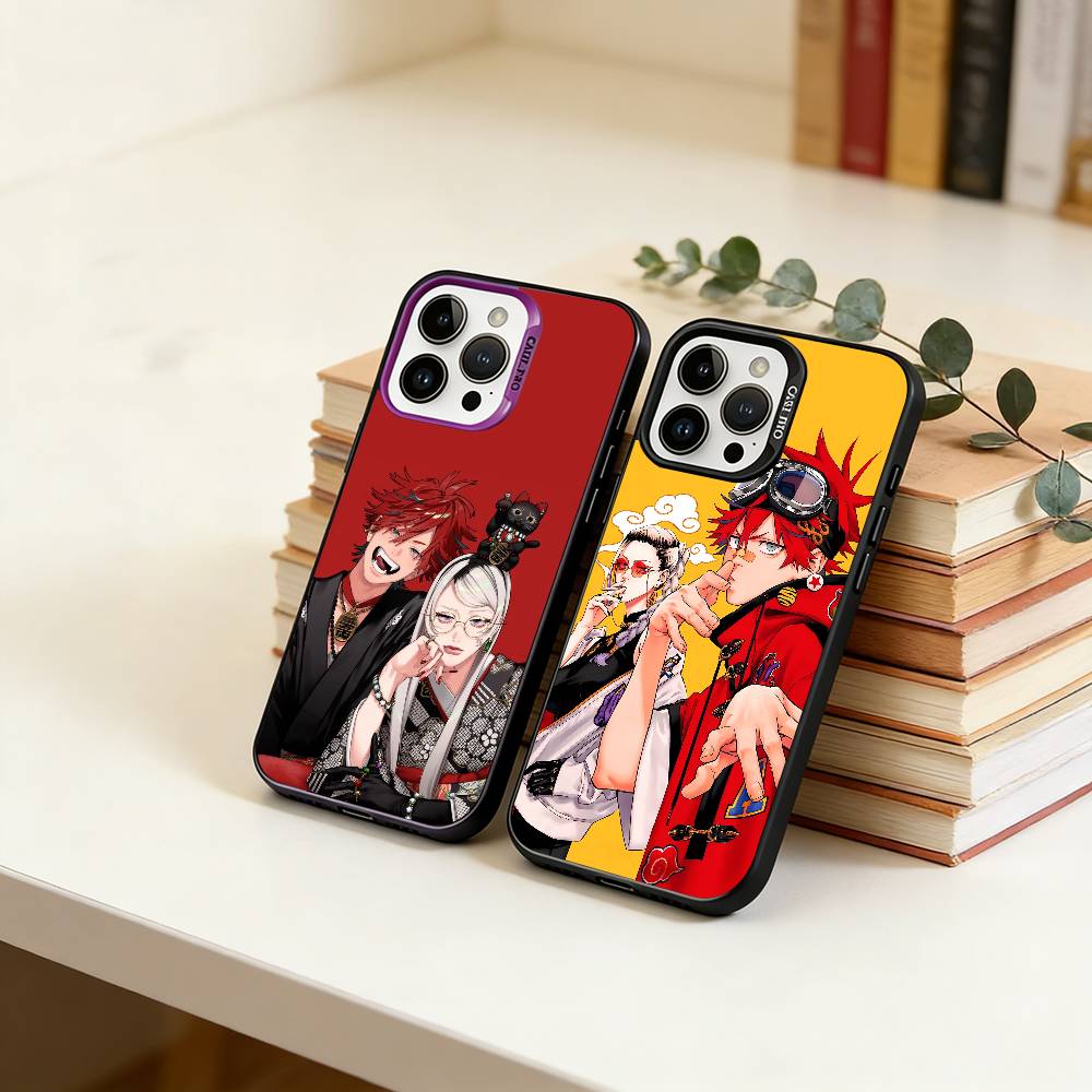 G-Gokurakugai A-Alma Чехол для телефона для iPhone 17,16,15,14,13,12,11 Plus,Pro Max,XS,Цветной Серебристый Чехол для телефона Funda Cover
