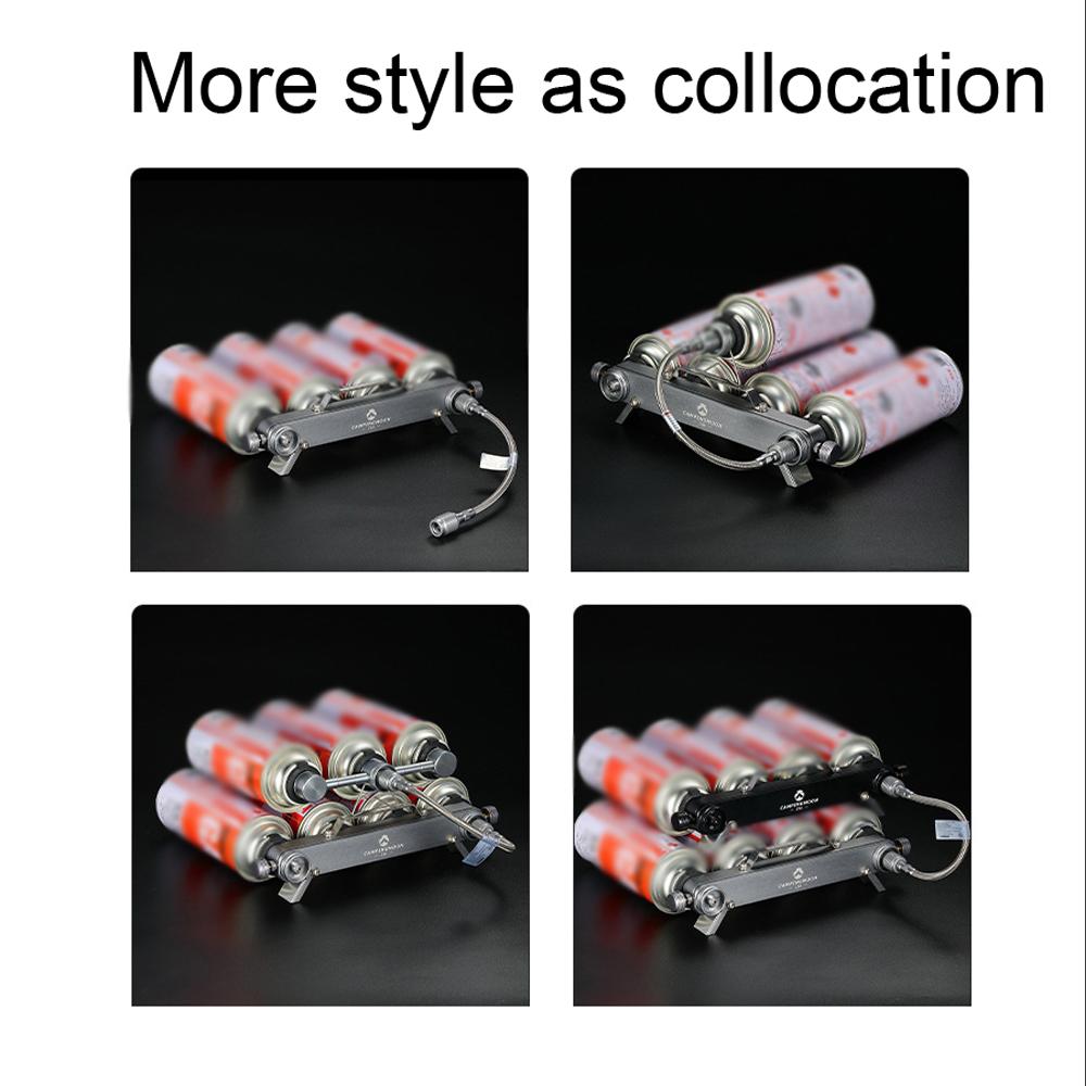 Многофункциональный удлинительный шланг для топливного бака для улицы, четыре на два адаптера для разделенной печи, удобный инструмент для переоборудования бензобака