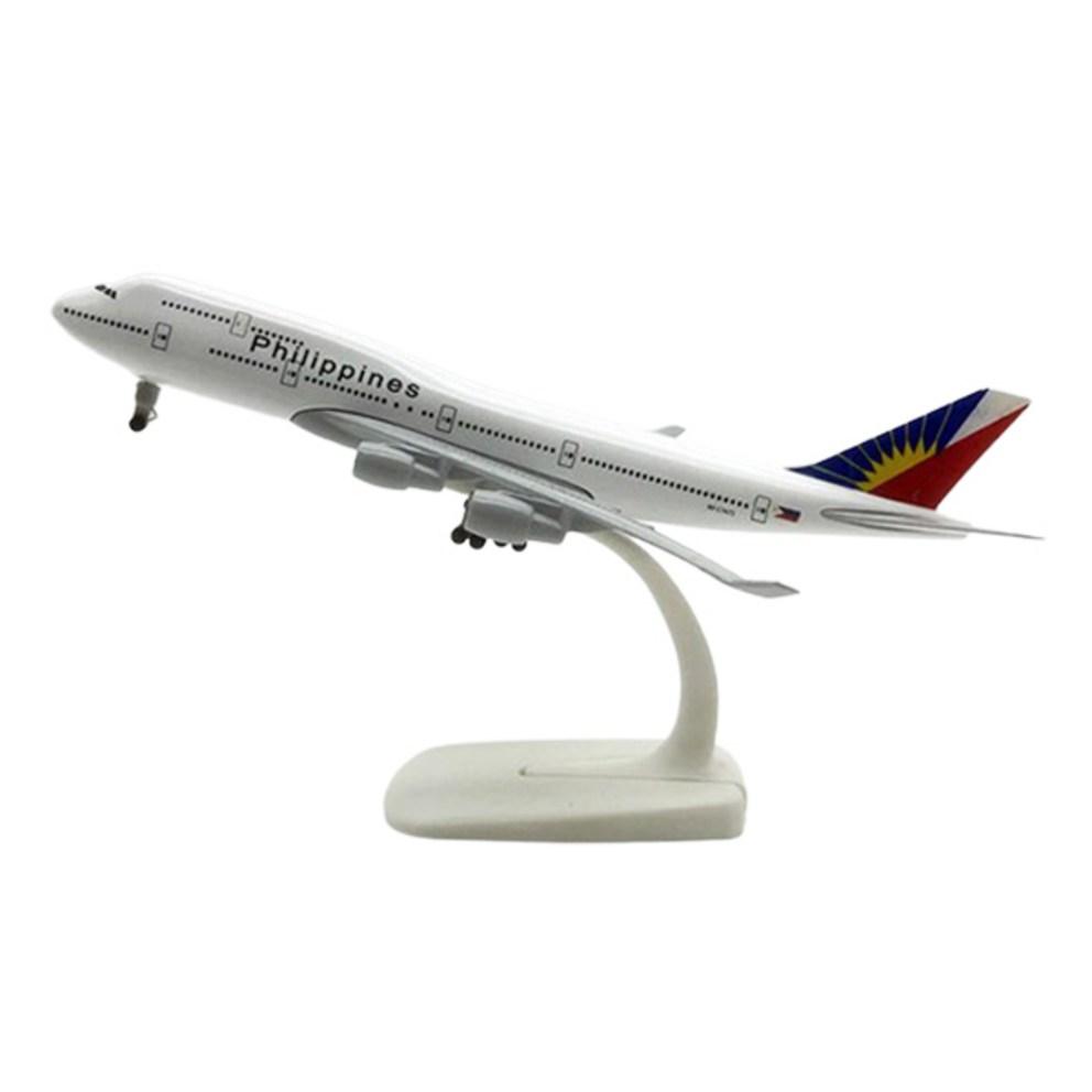 Модель самолета из литого сплава 20 см - Philippine Airlines B747