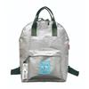 SNOOPY 2WAY Polyethylene Tote Bag Backpack Theo-Lu Waterproof Leisure Silver SNOOPY