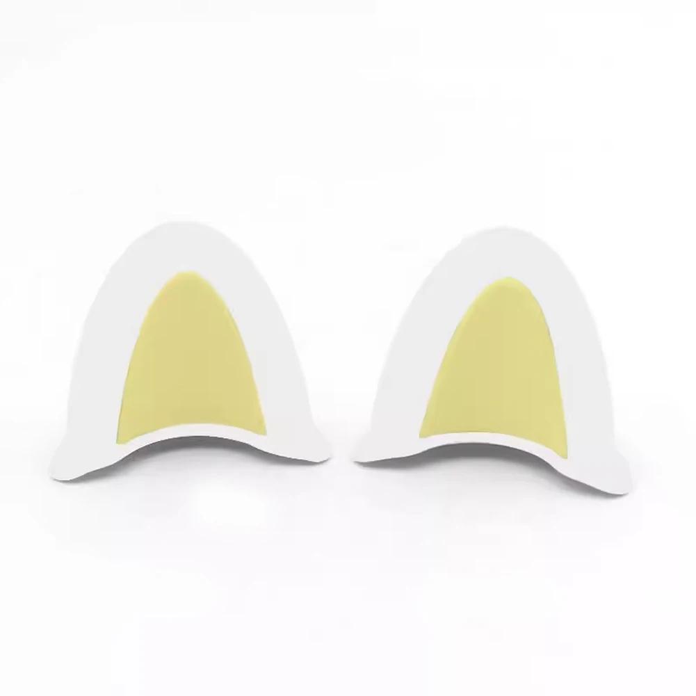 2Pcs Cute Cat Ears Helmet Decoration Motorcycle Electric Stickers Decor Multicolor Motorcycle Helmets Accessories Universal