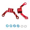 2 Pieces Rear Uprights Accessories 1/10 Replacement,Professional Aluminum Alloy Gifts RC Car Part