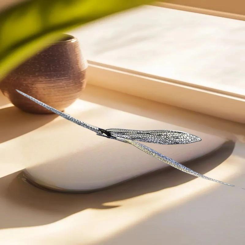 Креативный DIY Мини-сборка 3D Металлическая головоломка - Серия Насекомые Модель Цветная Стрекоза для Подростков 14+ и Взрослых Подарок