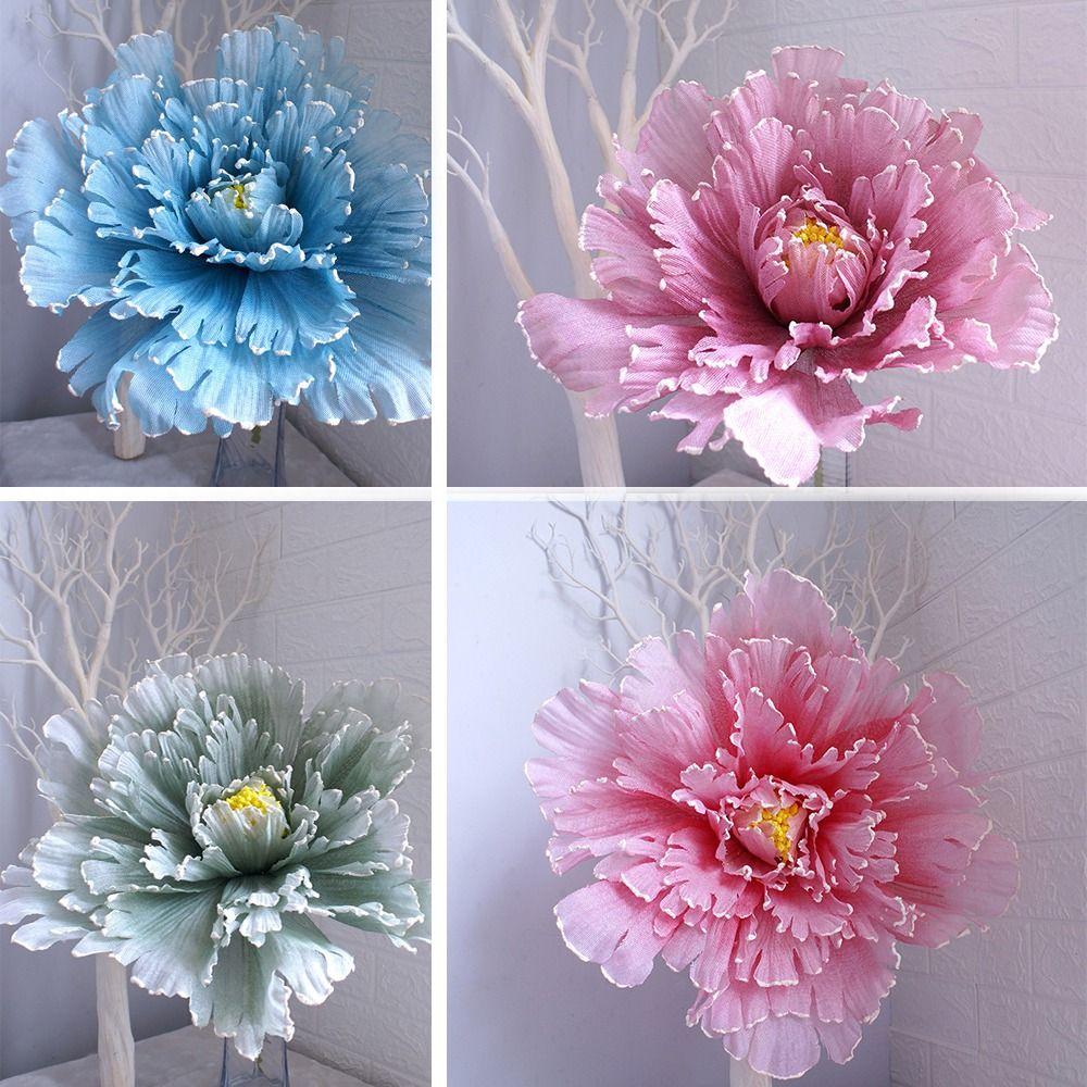 Arch Road Lead Flower Large Artificial Flower Photography Props Artificial Peony Flower