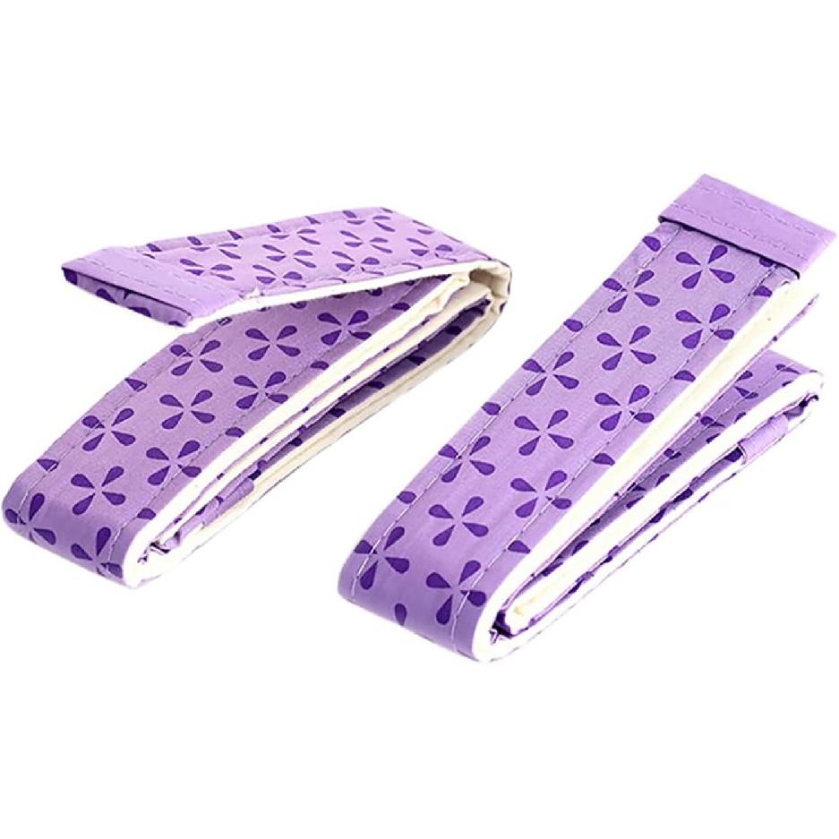 Growtail 4 Pcs Bake Even Strip,Cake Pan Strips, Cake Pan Dampen Strips, Super Absorbent Thick Cotton,Keeps Cakes More Level and Prevents Crowning