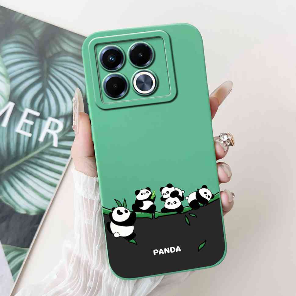 Cute Lovely Cat Silicon Case For Infinix Note 40 5G X6852 Shockproof Funda Back Cover For Infinix Note 40 X 40X Note40 5G Bumper