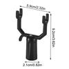 5PCS Tree Branch Support Metal Multipurpose Reusable Black Tree Braces For Leaning Trees, Plants, Fruit Trees, Vegetables