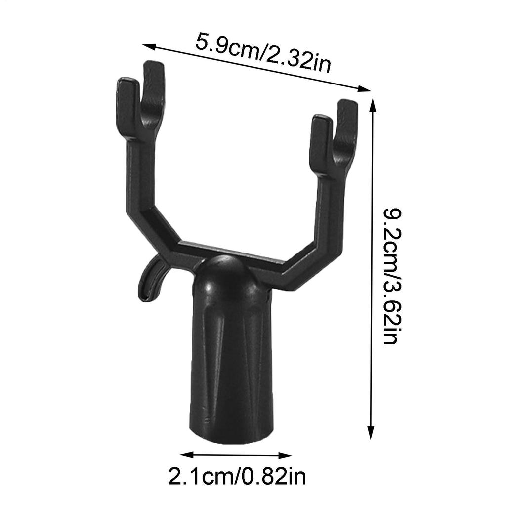 5PCS Tree Branch Support Metal Multipurpose Reusable Black Tree Braces For Leaning Trees, Plants, Fruit Trees, Vegetables