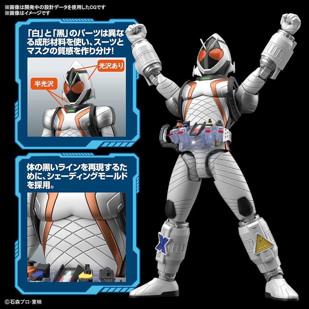 Bandai Spirits Figure-rise Standard Камен Райдер Форзе Базовое Состояние Цветная Пластиковая Модель-Конструктор 197714