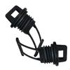 2Pcs Boat Drain Plugs Yachts Accessory Easy To Install Standard Size Replacement Spare Parts Wear