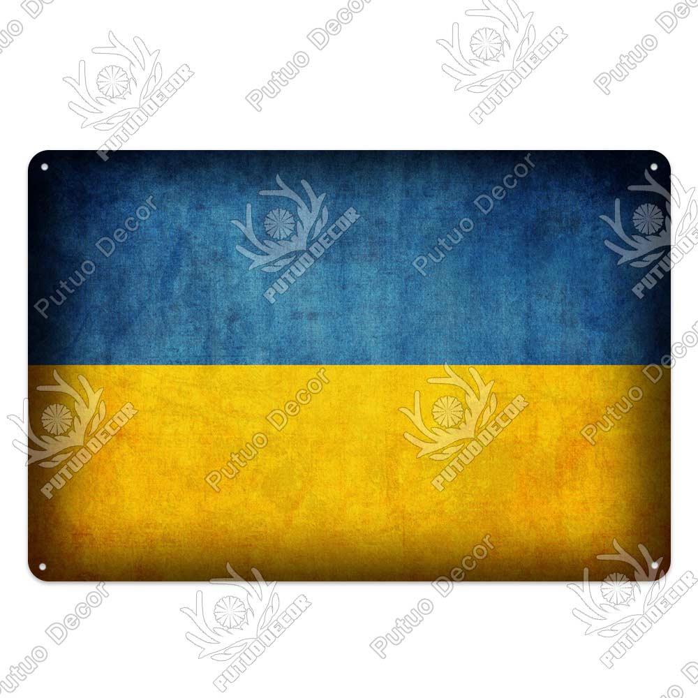 Decor Flag Vintage Metal Sign Tin Sign Decorative Plaque Wall Decor Bar Pub Man Cave Living Room Home Door Decoration