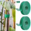 Self Adhesive Plant Nylon Cable Tie Green Adjustable Plants Hook Loop Support Garden Twine Bandage Reusable Fastener Tape Strips