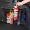 Black Car Accessories Trunk Storage Net Elastic Mesh Cargo Pocket Organizer Bag