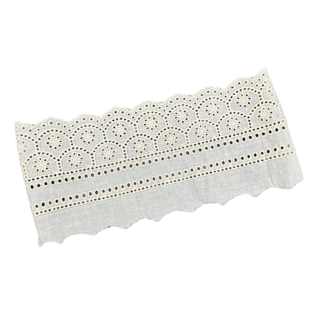 Хлопковое кружево Вышитое вышитое кружево Кружевные аксессуары Текстиль Делать шторы Хлопковая ткань Аксессуары для одежды Изделия ручной работы Ленты