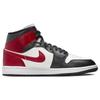 Jordan 1 Mid Gym Red Off Noir Женские Jordan BQ6472-160