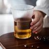 New High Quality Japanese Style Glass Coffee Mug Walnut Cup Sleeve Glass Cup Glasses Coffeeware Tea Mugs Beer Mug Gift Cup