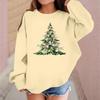 Children's Fashionable Casual Long-sleeved Loose Christmas Print Pullover Sweatshirt