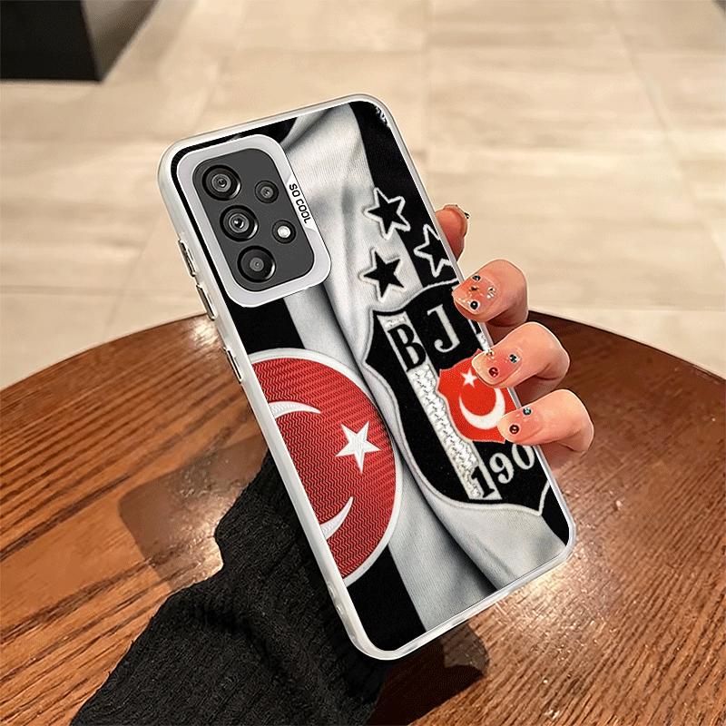 B-Besiktas B-BJK Турция Ударопрочный чехол для телефона для Samsung A17 A16 A15 A14 A37 A57 A36 A56 A26 A35 A55 A25 A34 A54 A24 A13 A23 A