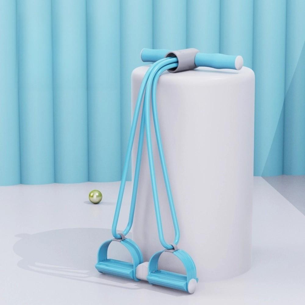 Многофункциональные эластичные ленты с ручками Тренажер для живота Новая эластичная веревка Домашний спортзал