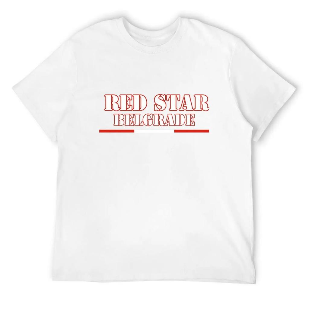 Футболка Crvena Zvezda Fk Футболка большого размера Индивидуальная футболка Мужские тренировочные рубашки