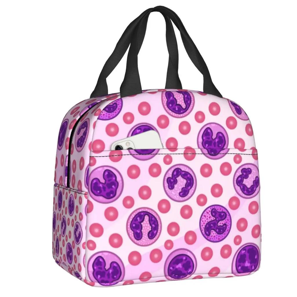 Учитель химии Периодическая таблица Изолированная сумка для ланча для ребенка Научная лаборатория Технологическая портативная термосумка-холодильник Еда Ланч-бокс для школы