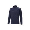 Puma Тренировочная футбольная куртка Teamliga с дизайном боковой полосы Мужская куртка Синяя 657234-06