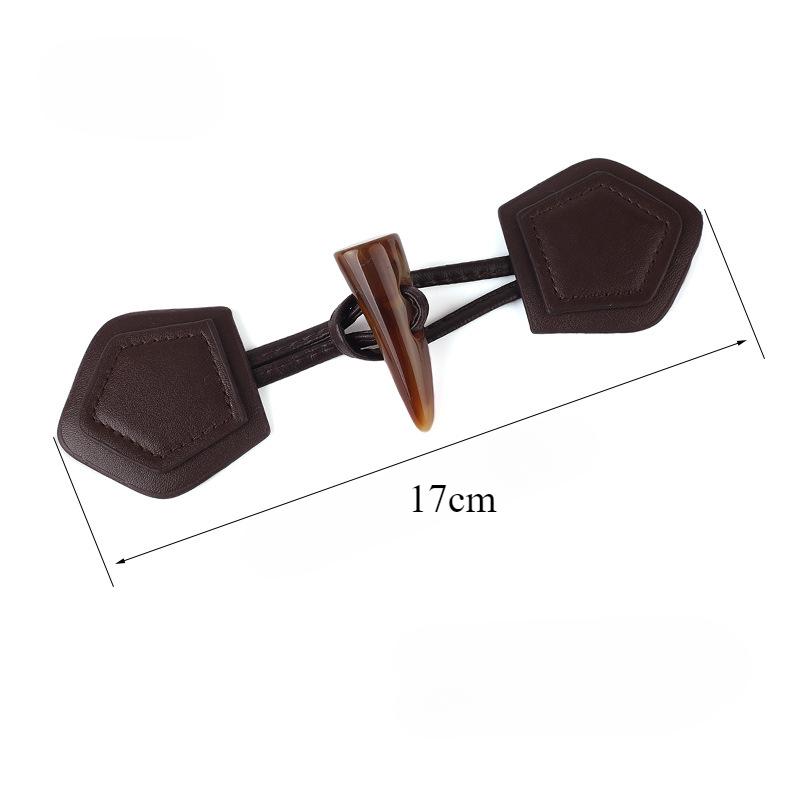 Модная роговая пуговица Красивая смоляная роговая пуговица Зимнее пальто Пуговицы Одежда Плащ Швейные принадлежности