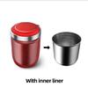 Car Ashtray With LED Light Portable Ashtray With Vacuum Anti Smell No Smell Seat Cup Holder Cigar Auto Sparts Mini Litter Bucket